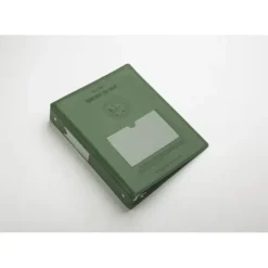 AbilityOne 7510008893494 PDI U.S. Army Equipment Log Book - 1.50& Binder Capacity9.50& Width x 6.38& Length Sheet Size - 3 x Ring Fastener - Vinyl - Green - One-stop shop for professional tools and equipment.