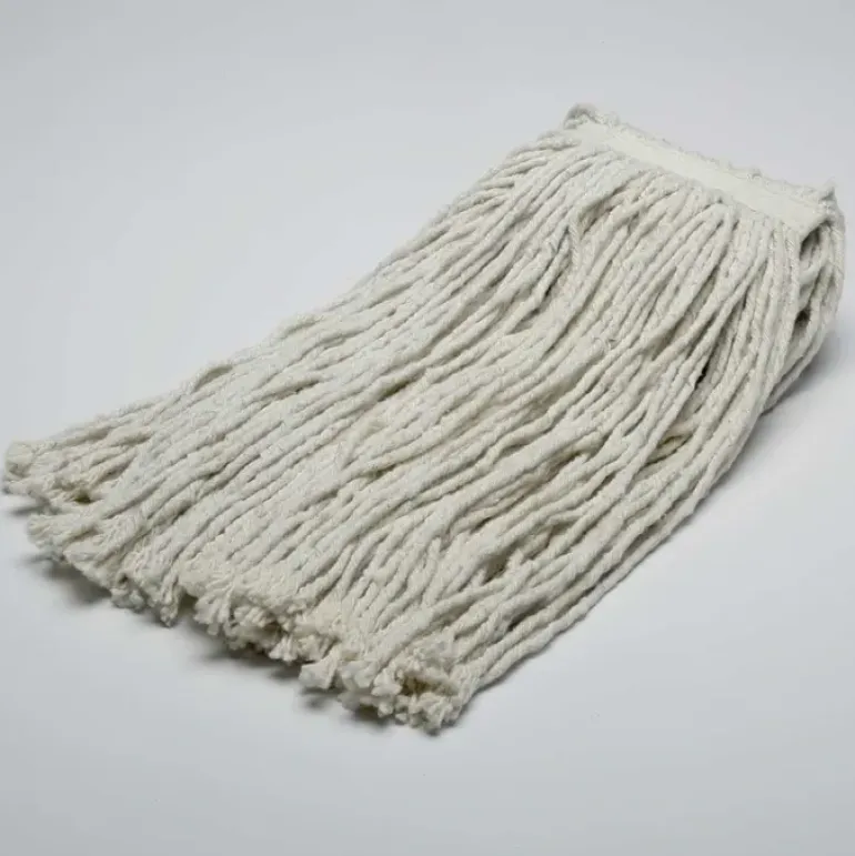 AbilityOne 7920001415550 SKILCRAFT Cut-End Wet Mop Head - Cotton - 20 oz, 33& Yarn Length, 8-ply, Natural - Cotton, Yarn - One-stop shop for professional tools and equipment.