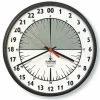 AbilityOne 6645013425313 SKILCRAFT 24-Hour Slimline Wall Clock - 9 1/4& Diameter, Brown - Analog - Quartz - One-stop shop for professional tools and equipment.