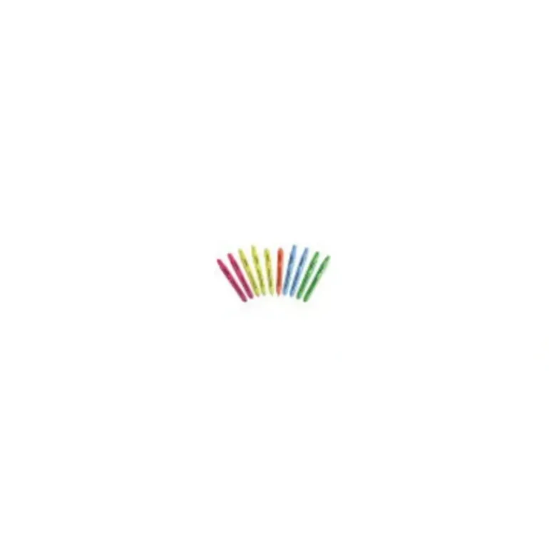 AbilityOne 7520015548208 SKILCRAFT Retractable Highlighter - Medium, Fine Point Type - Chisel Point Style - Yellow, Green, Blue, Pink, Orange - 10 / Set - One-stop shop for professional tools and equipment.