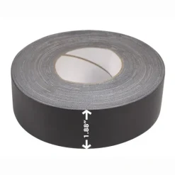 AbilityOne 7510000744961 SKILCRAFT Waterproof Tape - &The Original& 100 MPH Tape - 2& x 60 yds, Black - 2& Width x 60 yd LengthCloth Backing - Black - One-stop shop for professional tools and equipment.
