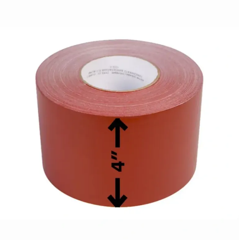 AbilityOne 7510000745029 SKILCRAFT Waterproof Tape - &The Original& 100 MPH Tape - 4& x 60 yds, Red - 4& Width x 60 yd LengthCloth Backing - Red - One-stop shop for professional tools and equipment.