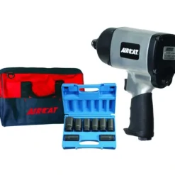 AirCat 1777K 3/4& impact wrench kit 1600 ft-lb w/8 Piece Deep Socket Set - One-stop shop for professional tools and equipment.