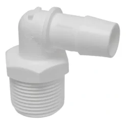 Airgap ET170-012 3/4-inch MIPT x 5/8-inch WHITE PP BARB INSERT 90; ELBOW - One-stop shop for professional tools and equipment.