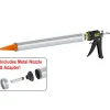Albion Engineering DL-45-T17 20oz Special Deluxe Manual Bulk Gun w/ Orange Cone Nozzles - One-stop shop for professional tools and equipment.