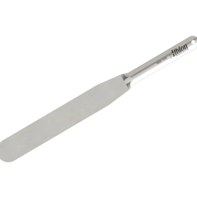 Albion Engineering 958-10S Streamline Caulk Spatula 1-1/2″ Wide Blade x 10″ Long - One-stop shop for professional tools and equipment.