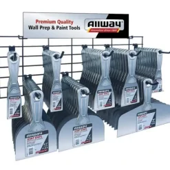 Allway PW8 80-Piece Two-Piece Stainless-Steel Joint Knife Merchandiser - One-stop shop for professional tools and equipment.