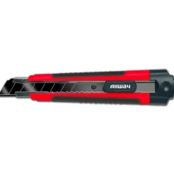 Allway RK7A Soft Grip Auto-Load 18mm Snap-Off Knife, 3 Blades - One-stop shop for professional tools and equipment.