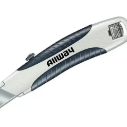 Allway RSK Soft-Grip Retractable Utility Knife, 3 Blades - One-stop shop for professional tools and equipment.
