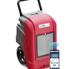 AlorAir 190 Pints Smart Wi-Fi Large Capacity Industrial Dehumidifier for Basements, Garages & Job Sites Storm Ultra - Yellow - Red - One-stop shop for professional tools and equipment.