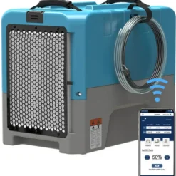 AlorAir Storm LGR Extreme Smart App Control 180PPD Commercial Dehumidifier for Crawl Space with Pump - Blue - One-stop shop for professional tools and equipment.