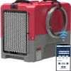 AlorAir Storm LGR Extreme Smart App Control 180PPD Commercial Dehumidifier for Crawl Space with Pump - Red - One-stop shop for professional tools and equipment.