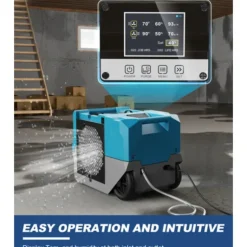 AlorAir Storm LGR 1250 264 PPD Industrial Commercial Dehumidifier with Pump - Blue - One-stop shop for professional tools and equipment.
