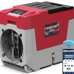 AlorAir Storm LGR 850X 180 PPD Smart Wi-Fi Commercial Dehumidifier with Pump - One-stop shop for professional tools and equipment.
