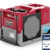 AlorAir Storm LGR 1250X Smart Wi-Fi 264 PPD Industrial Commercial Dehumidifiers with Pump for Basements, Garages, and Job Sites, Red - One-stop shop for professional tools and equipment.
