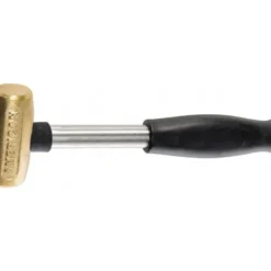 American Hammer AM3BRCG Non-Marring Hammer, 3 lb, 1-3/4& Face Dia, Brass Head - One-stop shop for professional tools and equipment.