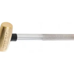 American Hammer AM08BRPG Non-Marring Hammer, 8 oz, 1& Face Dia, Brass Head - One-stop shop for professional tools and equipment.