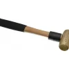 American Hammer AM10BRWG Non-Marring Hammer, 10 lb, 2& Face Dia, Brass Head - One-stop shop for professional tools and equipment.