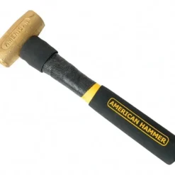 American Hammer AM2BRXAG Dead Blow Hammer, 2 lb Head, 1-1/2& Face Dia, Aluminum Head - One-stop shop for professional tools and equipment.