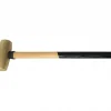 American Hammer AM12BRXFG Sledge Hammer, 12 lb Head, 3& Face Dia, Brass Head - One-stop shop for professional tools and equipment.
