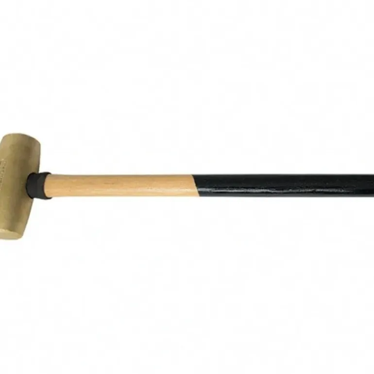 American Hammer AM12BRXFG Sledge Hammer, 12 lb Head, 3& Face Dia, Brass Head - One-stop shop for professional tools and equipment.