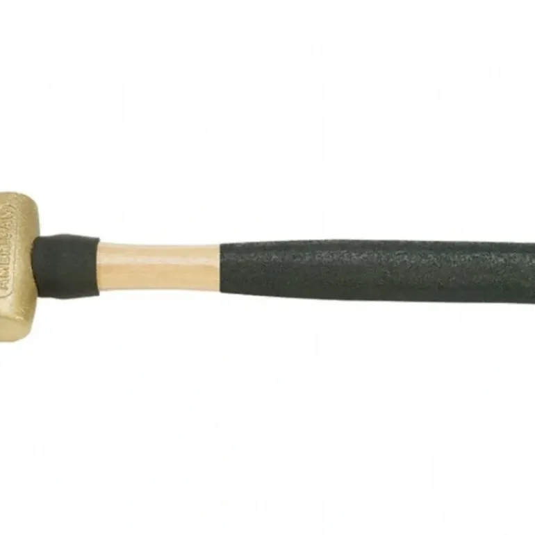 American Hammer AM15BRXWG Dead Blow Hammer, 24 oz Head, 1-1/2& Face Dia, Brass Head - One-stop shop for professional tools and equipment.