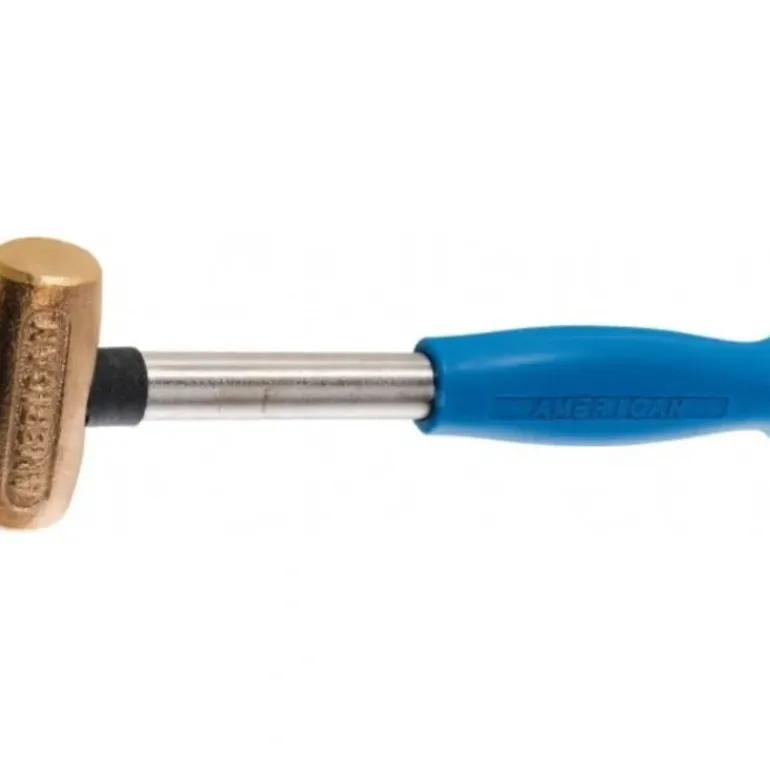 American Hammer AM4CUCG Non-Marring Hammer, 4 lb, 1-5/8& Face Dia, Copper Head - One-stop shop for professional tools and equipment.