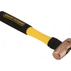 American Hammer AM15CUFG 1-1/2 Lb Head Nonsparking Mallet - One-stop shop for professional tools and equipment.