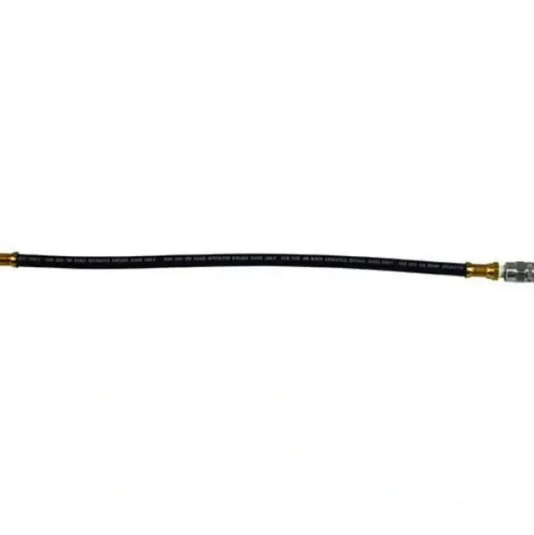 American Lube TIM-4343 18& Whip Hose Assembly with Standard Diameter Coupler, 1/8& NPT (M) - One-stop shop for professional tools and equipment.