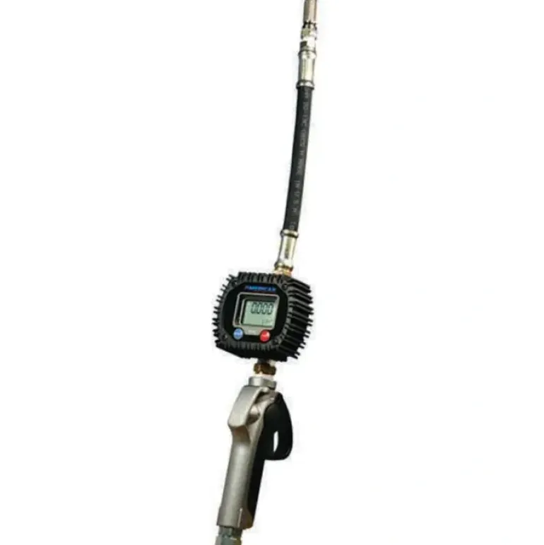 American Lube TIM-600-FM Digital Metered Control Handle for Oils with Flexible Extension & Manual Non-Drip Tip - One-stop shop for professional tools and equipment.