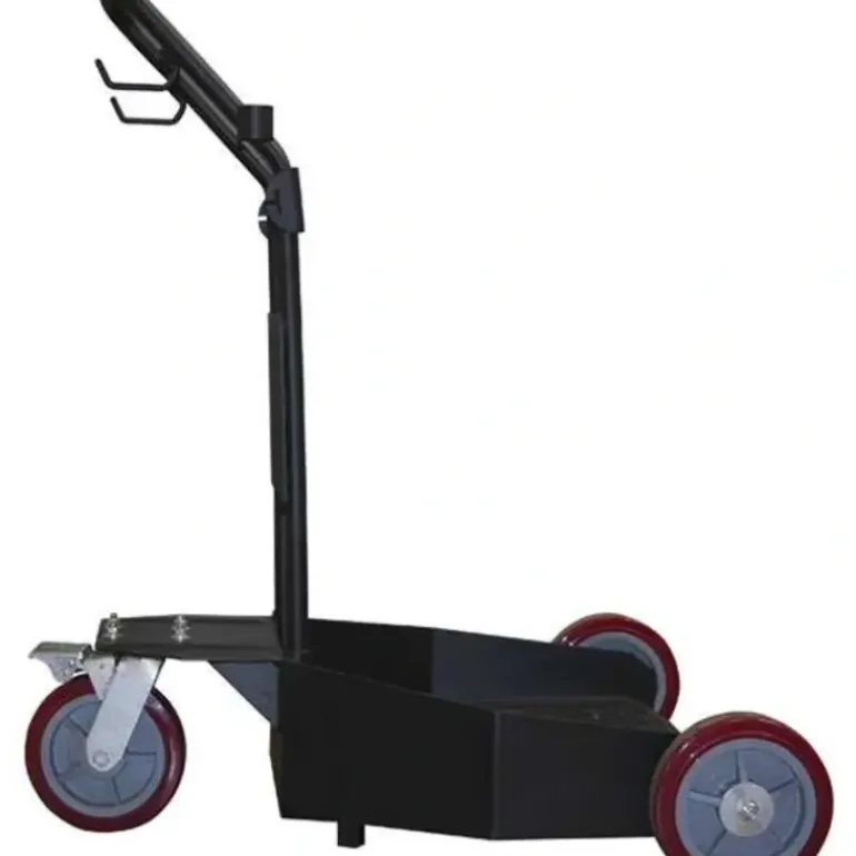 American Lube TIM-401 Heavy-Duty Industrial 3-Wheel Cart for 55-Gallon Drum - One-stop shop for professional tools and equipment.