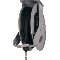American Lube TIM-3208-75P 1/2& x 75' Platinum Series Premium Double-Arm Oil/ATF/A/F Reel with Rubber Hose - One-stop shop for professional tools and equipment.