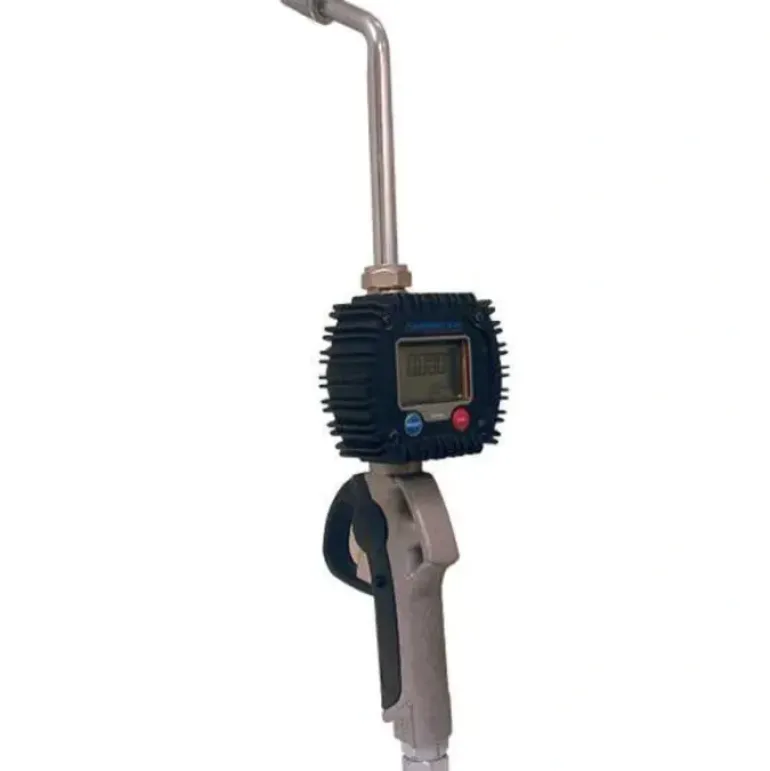 American Lube TIM-600-RA Digital Metered Control Handle for Oils with Rigid Extension & Automatic Non-Drip Tip - One-stop shop for professional tools and equipment.