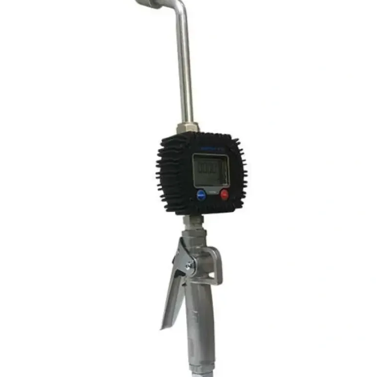 American Lube TIM-601-RA Digital Metered Control Handle for Oils or ATF with Rigid Extension & Automatic Non-Drip Tip - One-stop shop for professional tools and equipment.