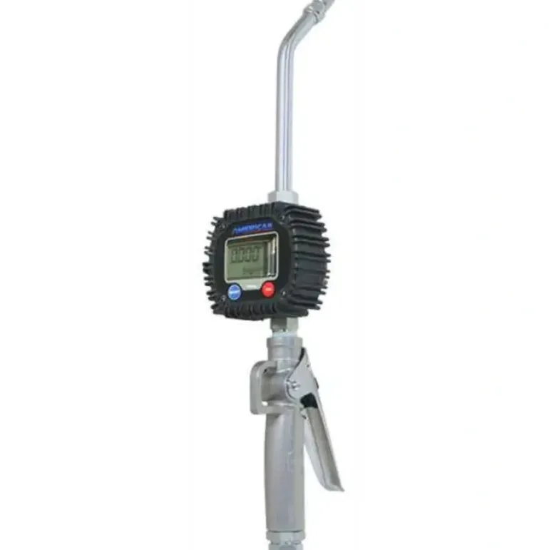 American Lube TIM-601-RM Digital Metered Control Handle for Oils or ATF with Rigid Extension & Manual Non-Drip Tip - One-stop shop for professional tools and equipment.