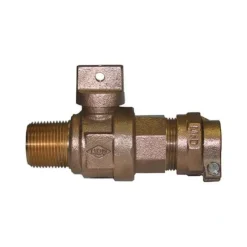 A.Y. McDonald 5140-063 74104Bcap-33 2 Ball Corp/Curb Mnpt X Pep - Nl - One-stop shop for professional tools and equipment.