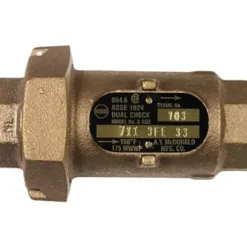 A.Y. McDonald 5135-227 711-3Fe 11 Inline Dlchk 1/2 Fnptx1/2 Fnpt-Nl - One-stop shop for professional tools and equipment.