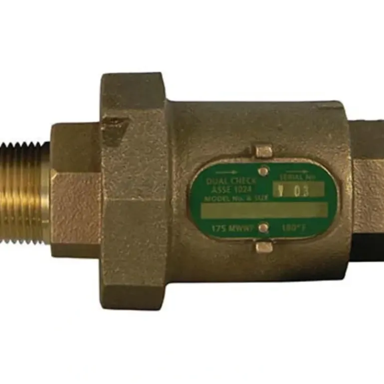 A.Y. McDonald 5135-475 711-4Me 44 Inline Dual Chk 1 Mnptx1 Fnpt-Nl - One-stop shop for professional tools and equipment.