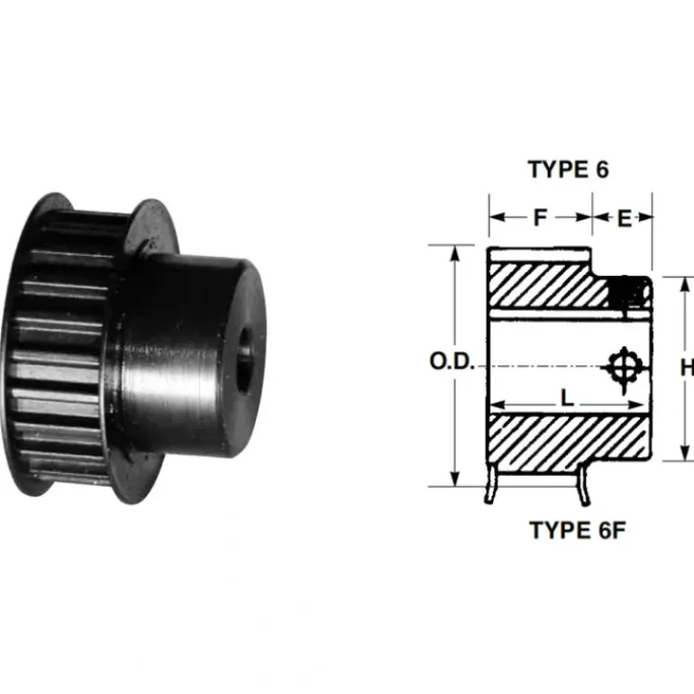 Bando P40-S14M-80 STS MPB Timing Belt Pulley - One-stop shop for professional tools and equipment.