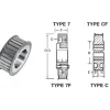 Bando TL28L075 TL Timing Belt Pulley (1610) - One-stop shop for professional tools and equipment.