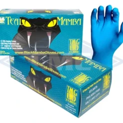 Black Mamba TMG-120 Teal Mamba 14mil Latex Gloves (50 Per Box), Large - One-stop shop for professional tools and equipment.
