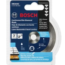 Bosch DB343C 3& Continious Rim Tile Blade - One-stop shop for professional tools and equipment.