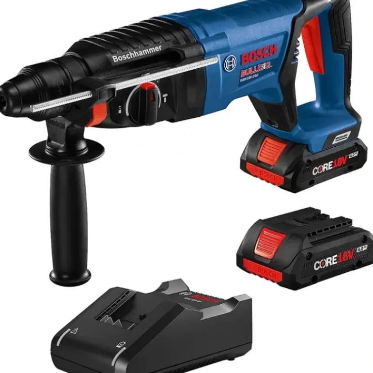 Bosch GBH18V-26DK25 18V Sds+ Hammer Kt W/4.0Ah - One-stop shop for professional tools and equipment.