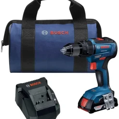 Bosch GSB18V-490B12 18V Ec Brushless 1/2 In. Hammer Drill/Driver Kit With (1) 2.0 Ah Slimpack Battery - One-stop shop for professional tools and equipment.
