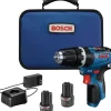 Bosch GSB12V-300B22 12V Max Brushless 3/8 In. Hammer Drill/Driver Kit With (2) 2.0 Ah Batteries - One-stop shop for professional tools and equipment.