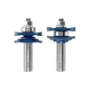 Bosch 85625MC 2 Pc. Carbide-Tippped Ogee Stile And Rail Bit Set - One-stop shop for professional tools and equipment.
