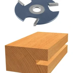 Bosch 85528M 3/32 In. Carbide Tipped 3-Wing Slotting Cutter Bit - One-stop shop for professional tools and equipment.
