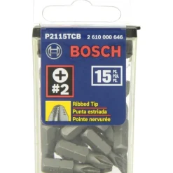 Bosch P2115TCB Bosch P2, I&, 15Pc Tic-Tac - One-stop shop for professional tools and equipment.
