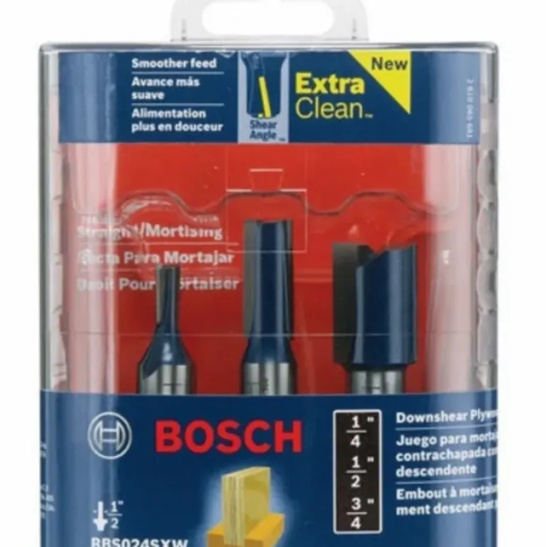 Bosch RBS024SXW 3Pc Downshear Plywood Set - One-stop shop for professional tools and equipment.