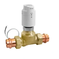 Caleffi 676768A 1& PEX Exp. Twistop+ w/End Switch 5.6 Cv - One-stop shop for professional tools and equipment.